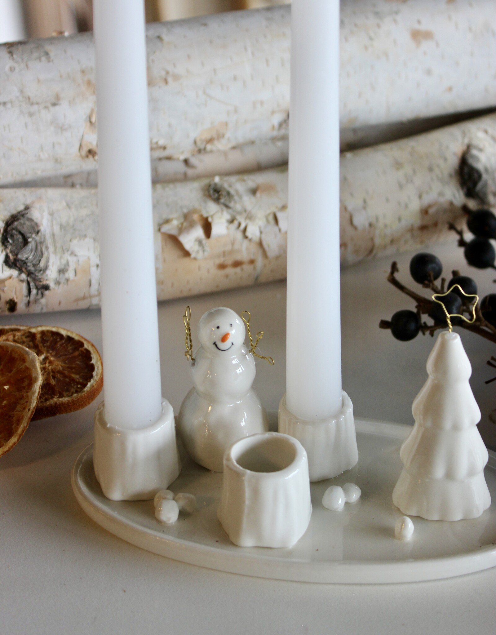 Hands & Tree Taper Holder