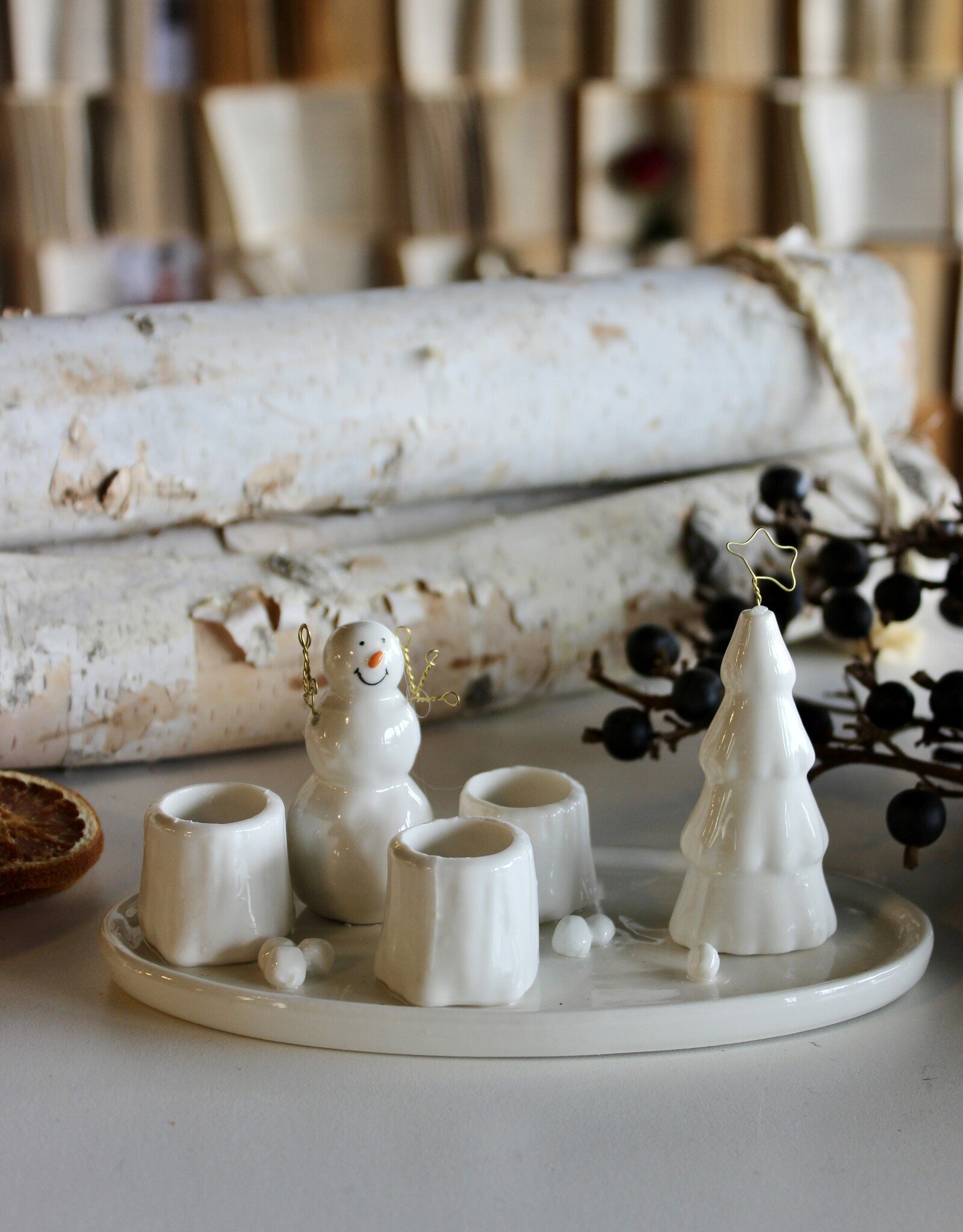 Hands & Tree Taper Holder