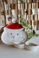 Santa Plate with Dish