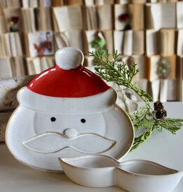 Santa Plate with Dish