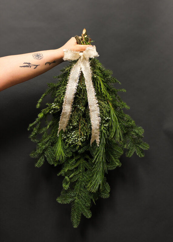 Holiday Evergreen Swag