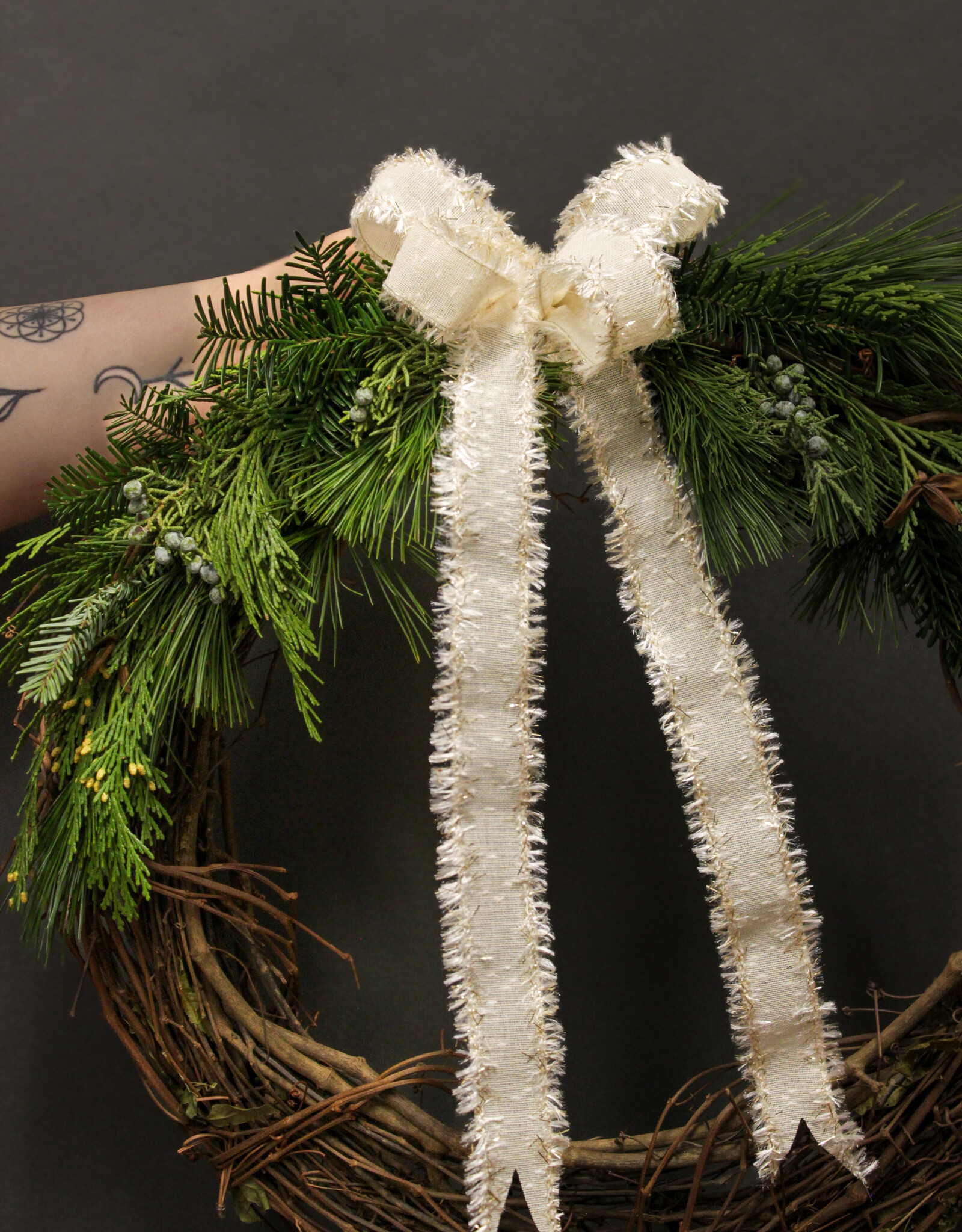 Holiday Evergreen Wreath