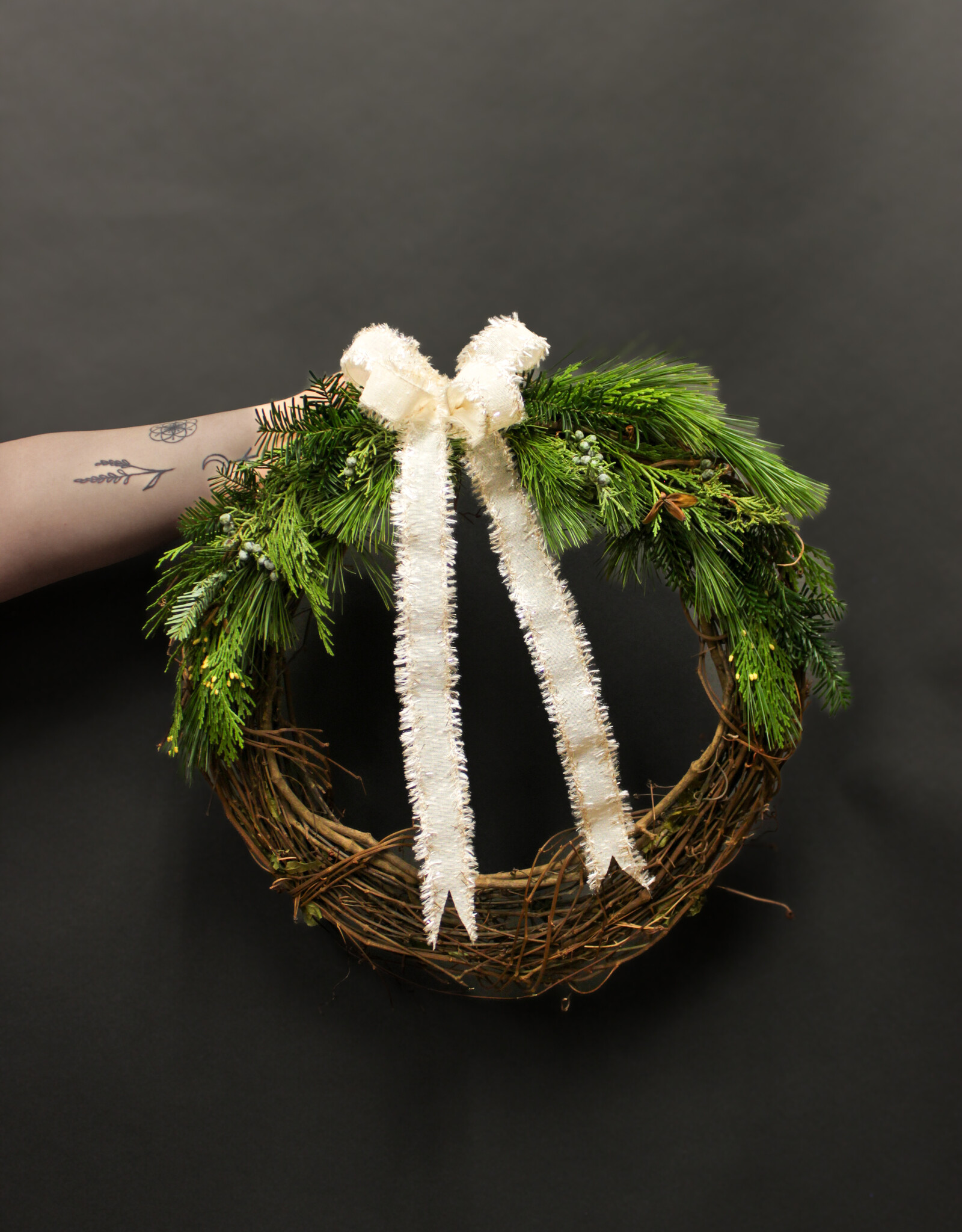 Holiday Evergreen Wreath
