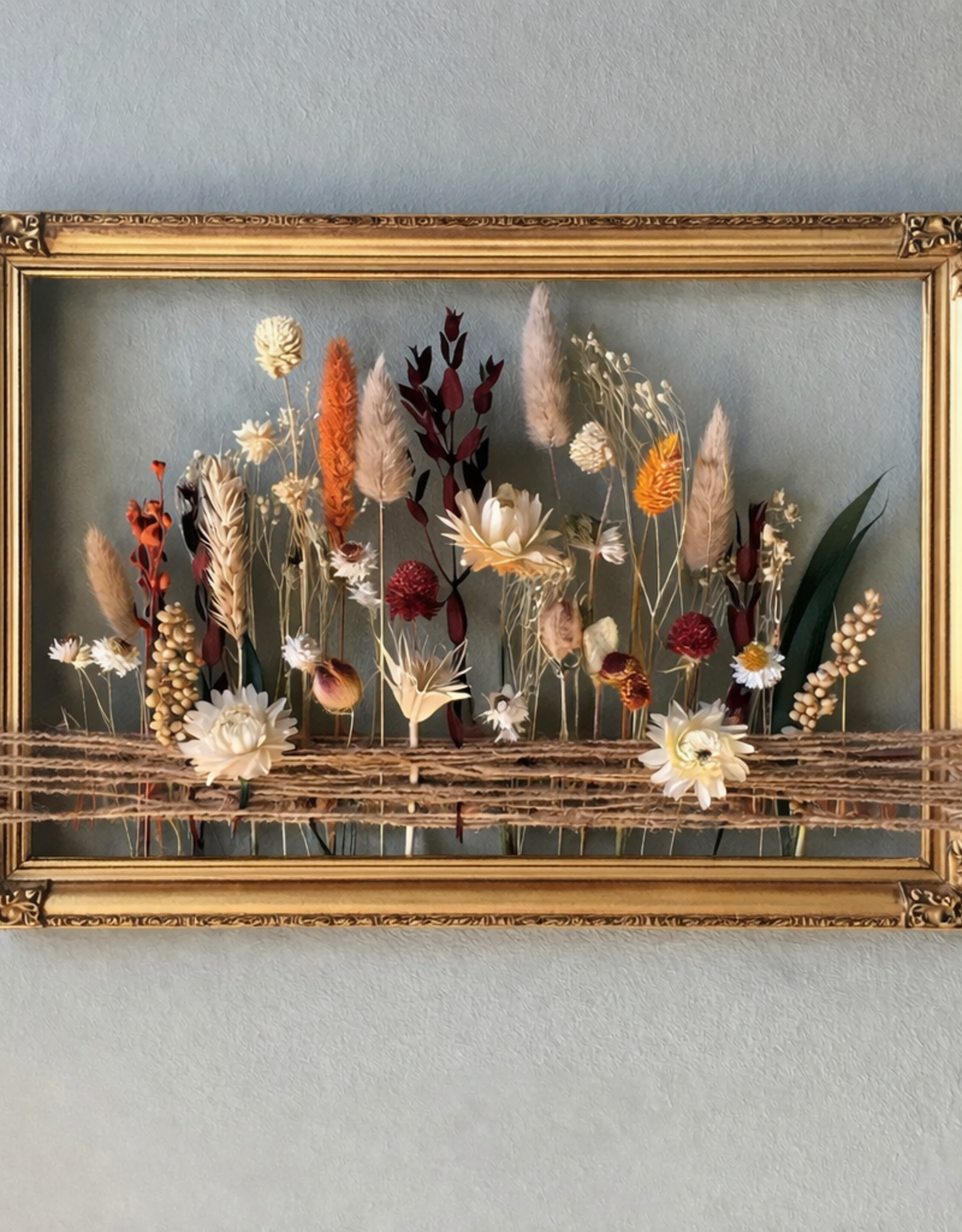 June - Framed Dried Floral Art Class