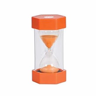 Sablier Géant - 10 minutes (Orange)
