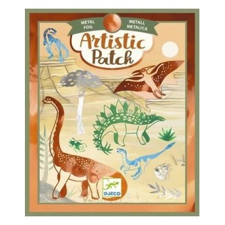 Djeco Artistic Patch métal - Dinosaures
