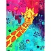 Peinture aux diamants - Sourire d'une Girafe (Carrés)