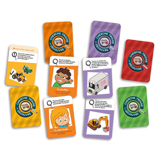 Placote Cherche, trouve et découvre : Les camions - Placote