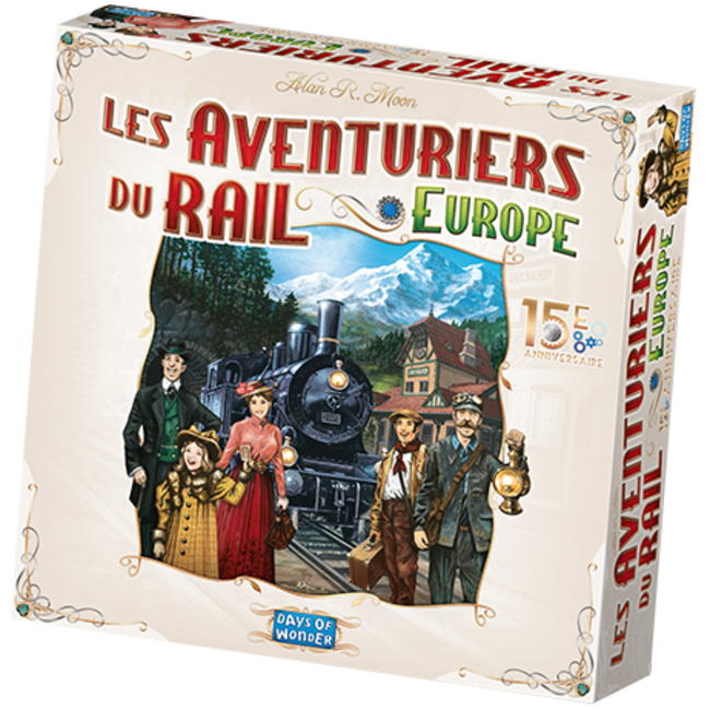 Days of Wonders Les Aventuriers du Rail Europe - 15e Anniversaire (Français)