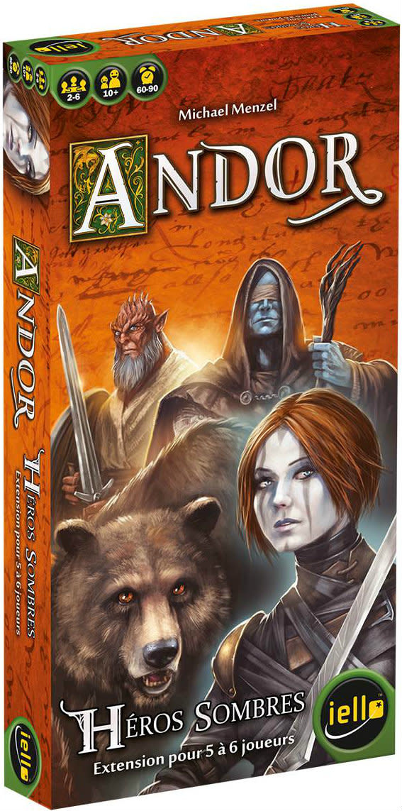 Andor extension Nouveaux Héros - C'est le jeu