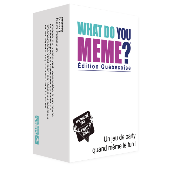 What do you meme ? Édition québécoise (Français)
