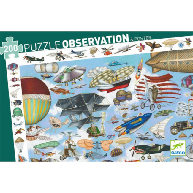 Djeco Puzzle observation - Aero Club 200mcx