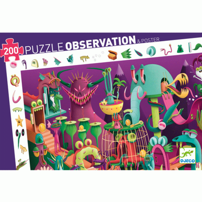 Djeco Puzzle observation - Dans un jeu vidéo 200mcx