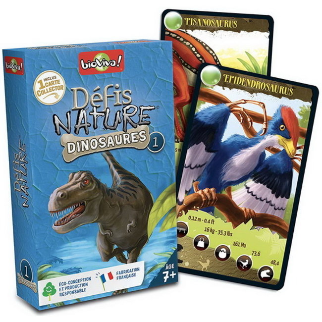 Défis Nature - Dinosaures 1 (boîte bleue)