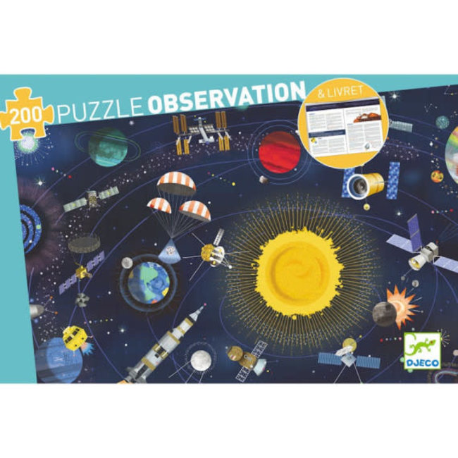 Djeco Puzzle observation - L'espace 200mcx