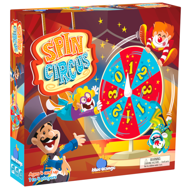 Blue Orange Spin Circus (Bilingue)