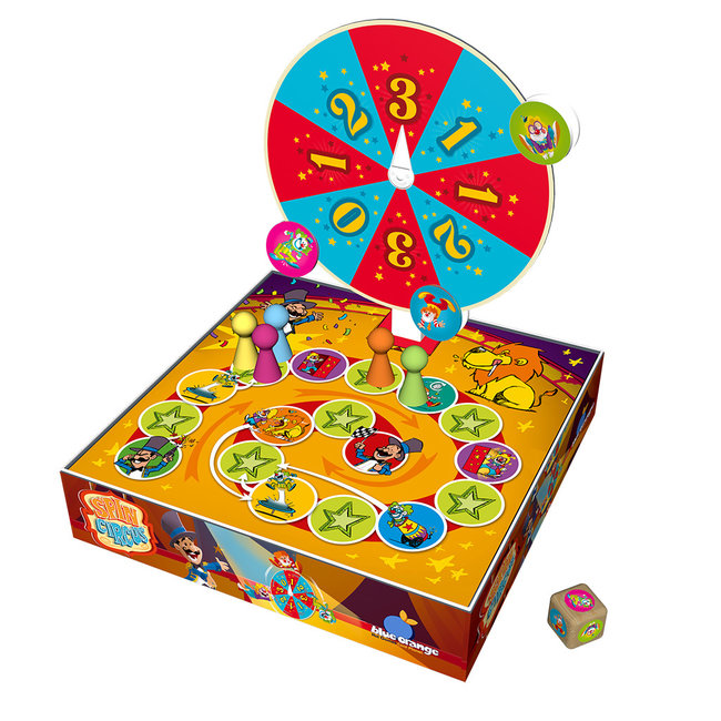Blue Orange Spin Circus (Bilingue)