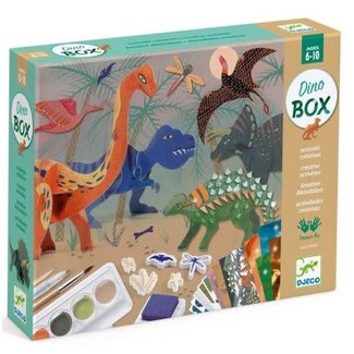 Djeco Coffret multi-activités - Le monde des dinosaures