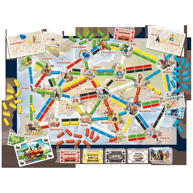 Days of Wonders Les aventuriers du rail - Mon premier voyage Europe