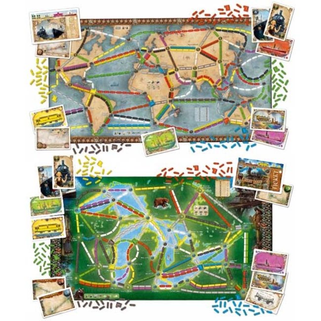 Days of Wonders Les Aventuriers du Rail Autour du Monde