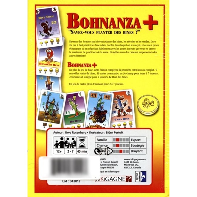 Kikigagne Bohnanza +