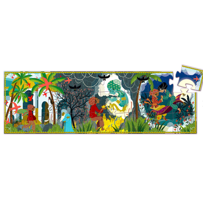 Djeco Puzzle Silhouette -  Aladin 24mcx