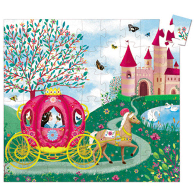 Djeco Puzzle Silhouette - La Carrosse d'Élise 54mcx