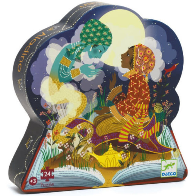 Djeco Puzzle Silhouette -  Aladin 24mcx