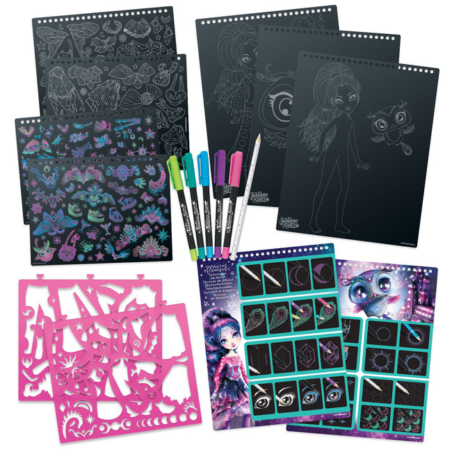 Tween Team Nebulous Stars - Carnet de croquis créatif Eclipsia