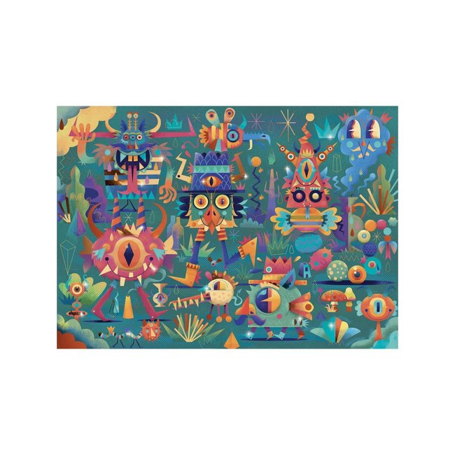 La fete des monstres - Puzzle 50 mrcx.