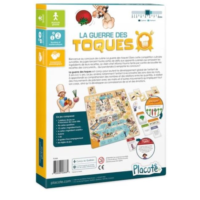 Placote La guerre des toques - Placote