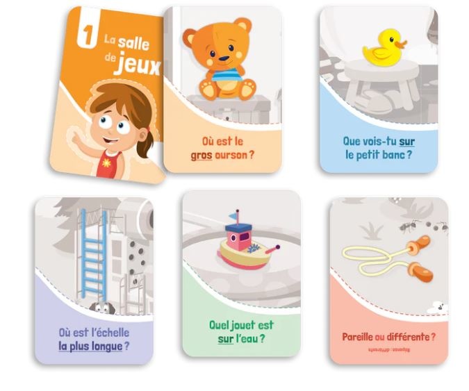 Qui cherche quoi où comment? - Jeu éducatif 2 ans à 4 ans - Éditions