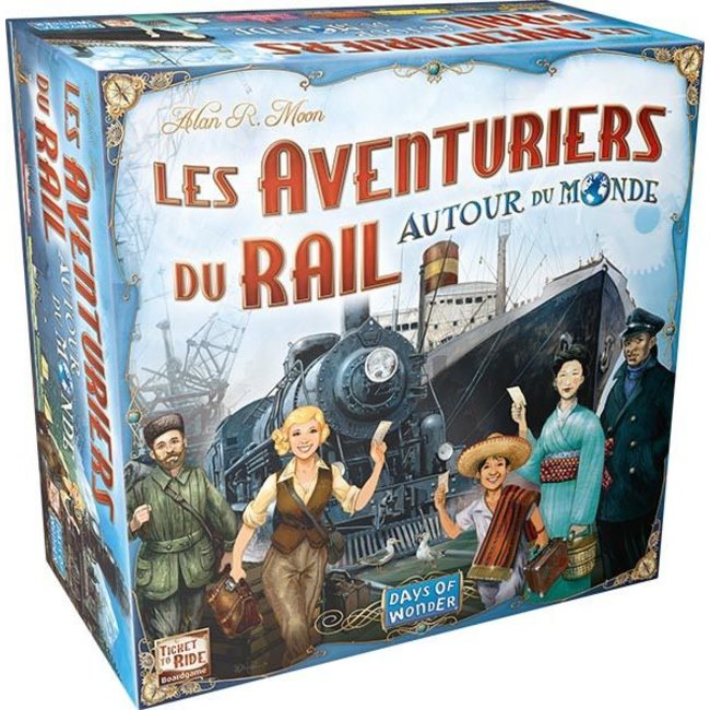 Days of Wonders Les Aventuriers du Rail Autour du Monde