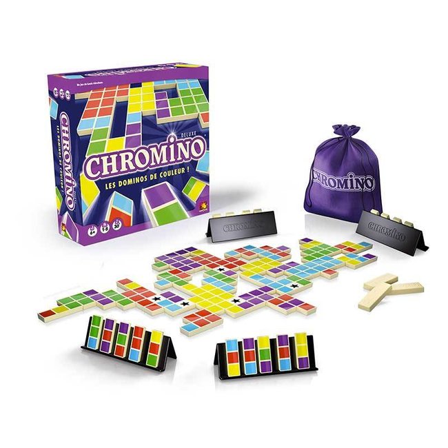 Jeu de société Chromino Deluxe Dominos Complet Fr Asmodée N°2