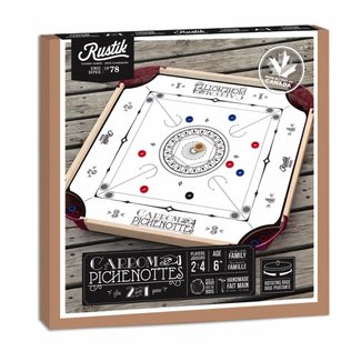 Jeu de pichenottes et carrom 2 en 1 (Transport en sus)