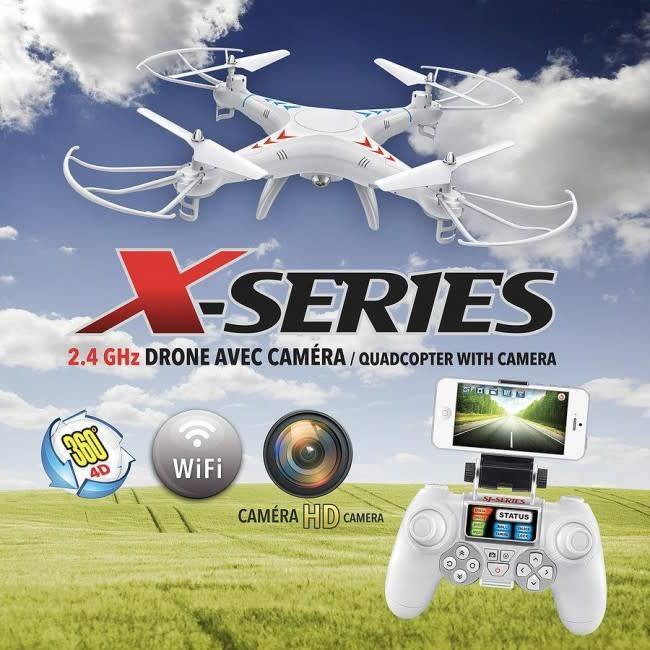 Drône X-Series 2.4 GHz avec Caméra HD - Boutique Courajeux