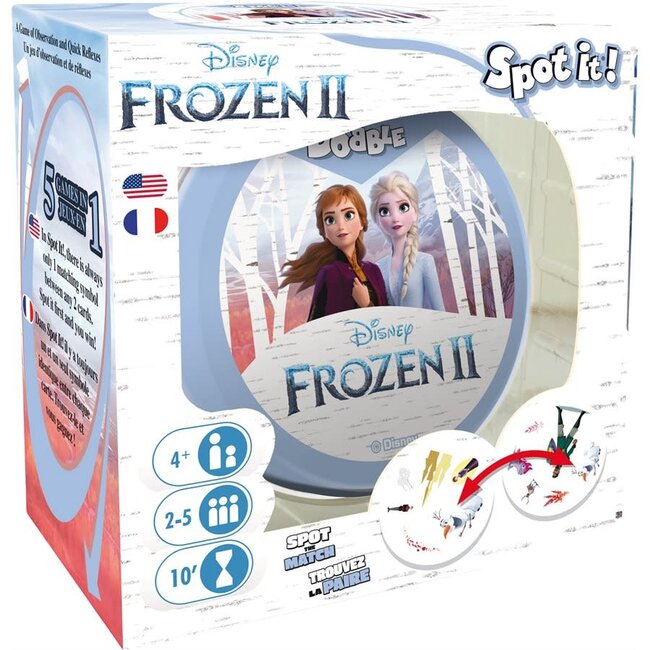 Jeu de société Match Disney Frozen La Reine des Neiges 2 - Jeux
