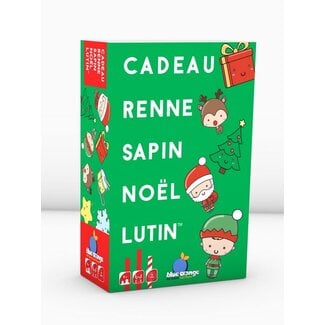 Blue Orange Cadeau, Renne, Sapin, Noel, Lutin