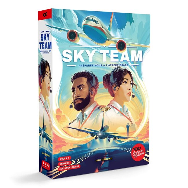 Scorpion masqué Sky Team : Préparez-vous a l'aterrissage  (Français)