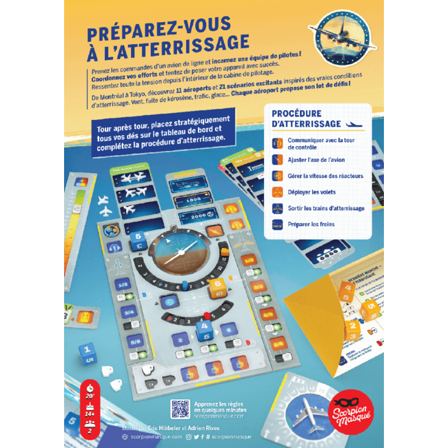 Scorpion masqué Sky Team : Préparez-vous a l'aterrissage  (Français)