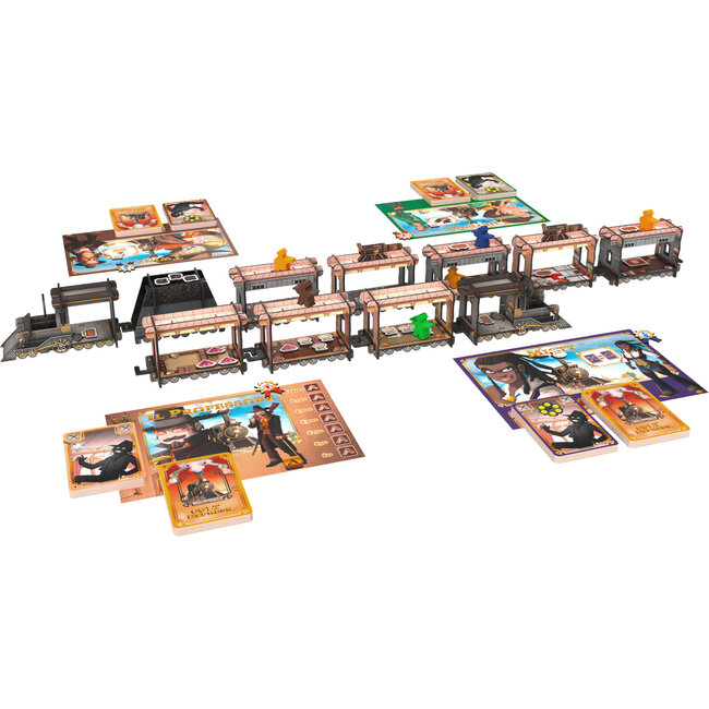 Colt Express - Convoyeurs et Train blindé (Extension)