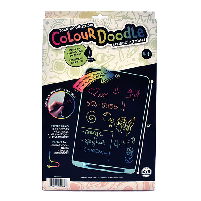 Tablette effaçable - Colour Doodle