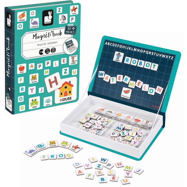 Janod Magnétibook - Alphabet Anglophone