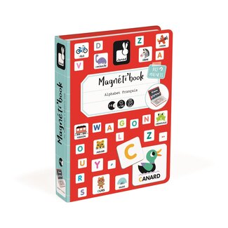 Janod Magnétibook - Alphabet Français