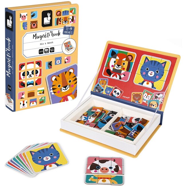 Janod Magnétibook - Mix and match