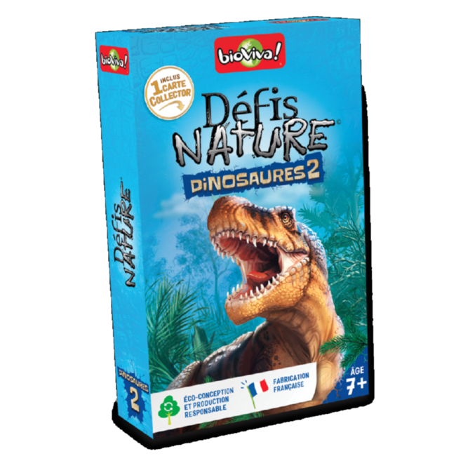 Défi nature - Dinosaures 2 (bleu)