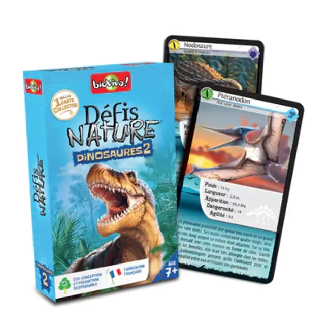 Défi nature - Dinosaures 2 (bleu)