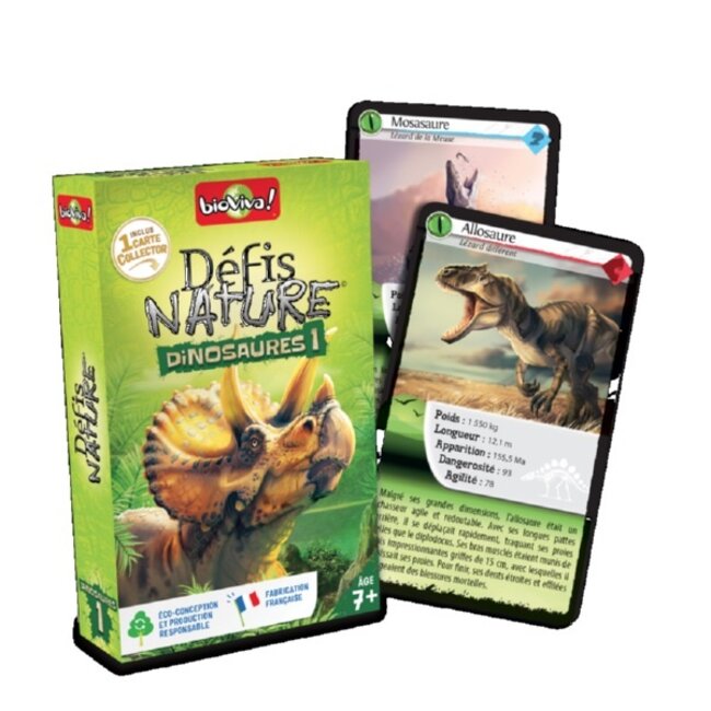 Défi nature - Dinosaure 1 (vert)