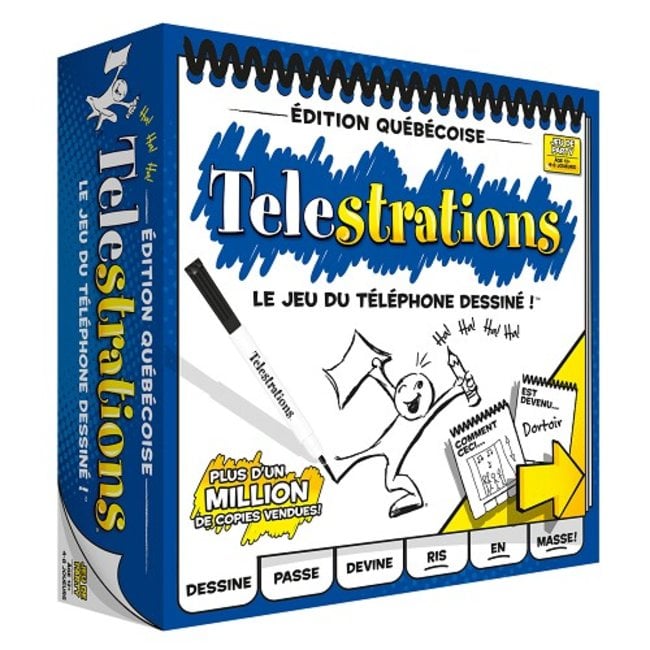 Telestrations (Esquissé) 8 joueurs - Boutique Courajeux