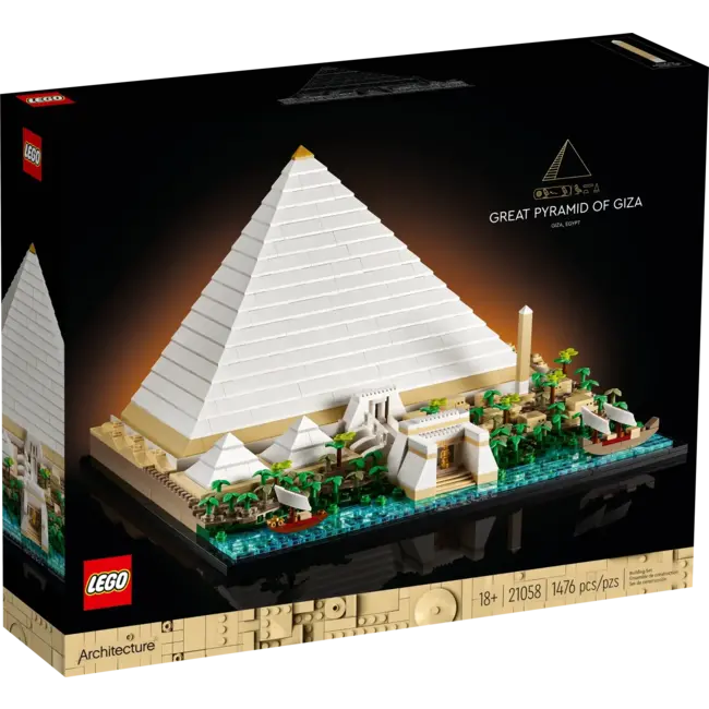 LEGO® Architecture - La pyramide de Khéops - 21058